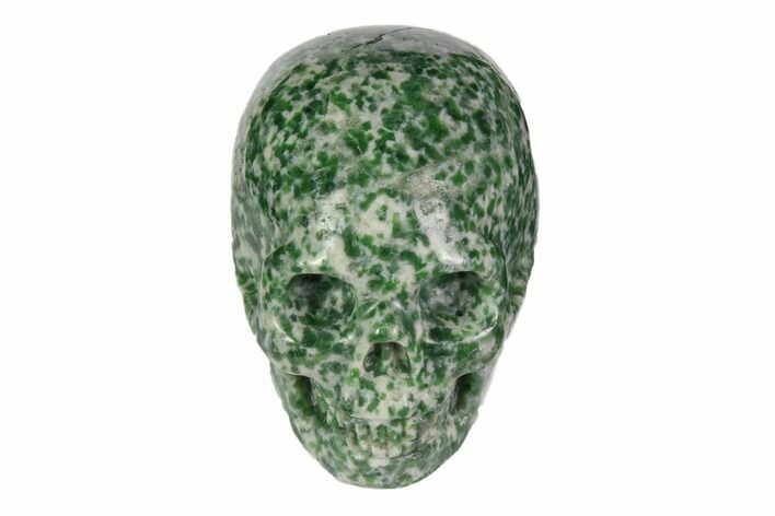Realistic, Polished Hamine Jasper Skull #116527